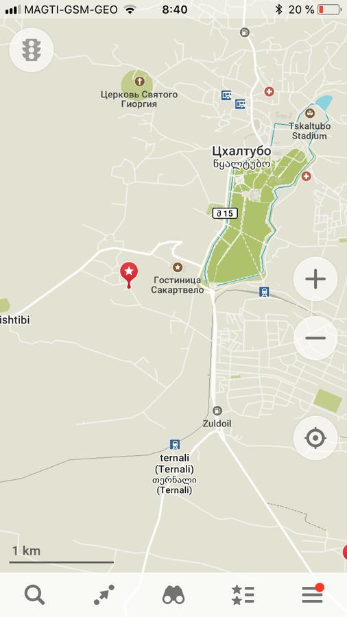 Apartmán Hause Cchaltubo Exteriér fotografie